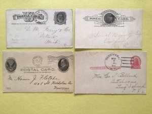 United States early used postal cards postcards Ref 66745