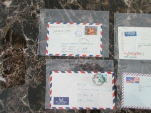 Lot of 6 Covers Postal History Papua New Guinea