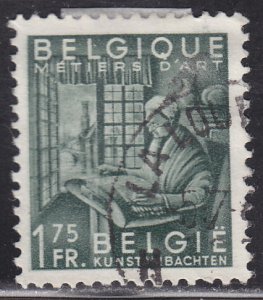 Belgium 378 Industrial Arts 1948