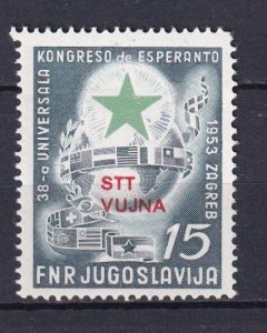 1953 - Yugoslavia Trieste (ZoneB) - Sc#84 - MNH**