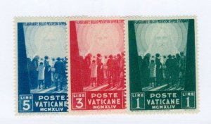 Vatican 99-101 MNH BIN $0.75