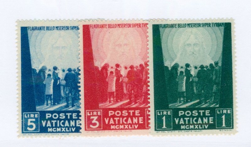 Vatican 99-101 MNH BIN $0.75