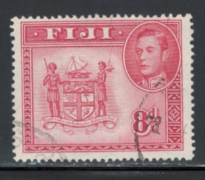 Fiji 1938 King George VI 8p Scott # 126 Used