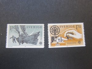 Sweden 1979 Sc 1278-79 set MNH