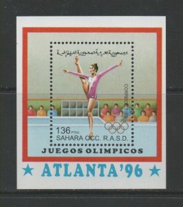 Thematic Stamps Sports - SAHARA 1996 ATLANTA OLYMPICS MIN SHEET mint