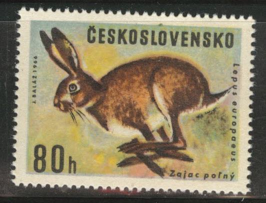 Czechoslovakia Scott 1431A MNH** Hare stamp CV$6