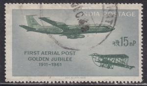 India 337 Golden Jubilee, First Air Mail Flight 1961