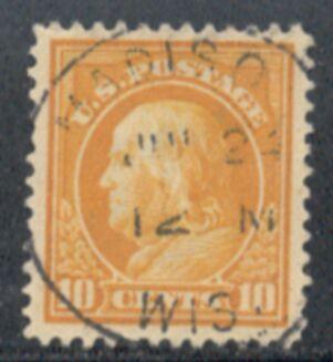 US Stamp #416 - Benjamin Franklin - 1912-14 Regular Issue