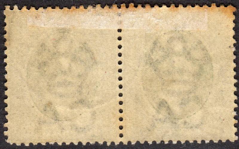 D160 - Southern Nigeria 1903 #16 pair - toning