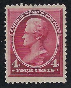 US Scott #215 Mint PH OG F-VF