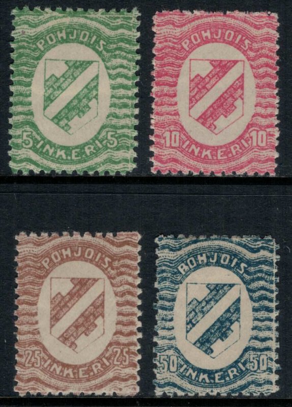 North Ingermanland #1-4*  CV $10.75