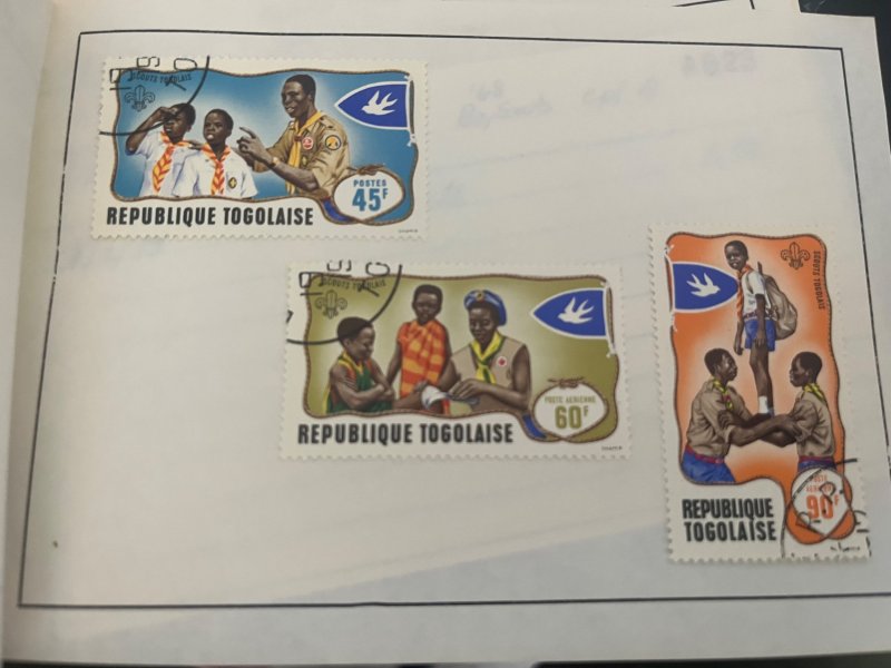 TOGO, #656-660, C97-C98, USED
