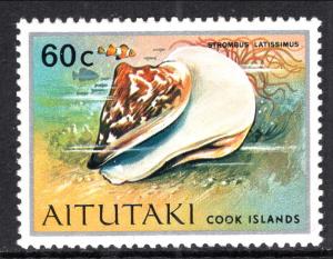 Aitutaki 92 Seashell MNH VF