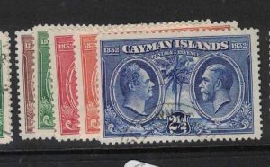 Cayman Islands SG 84-7, 89 VFU (1gyx)