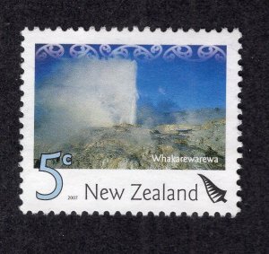 New Zealand 2007 5c Tourist Issue, Scott 2129 used, value = 25c