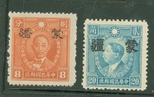 China/Japanese Occupation (1N-9N) #2N47/2N52 Unused Single