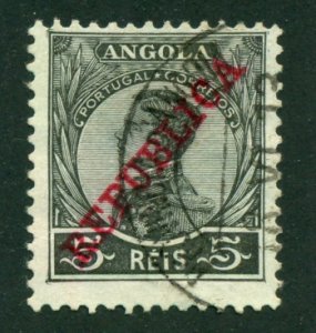 Angola 1912 #104 U SCV (2020) = $0.50