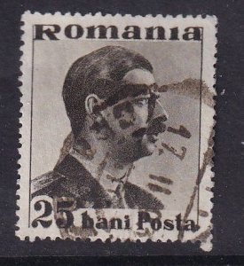 Romania #446  used 1935  King Carol II  25b