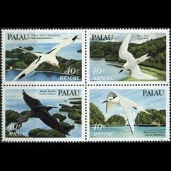 PALAU 1984 - Scott# C4a Birds Set of 4 NH