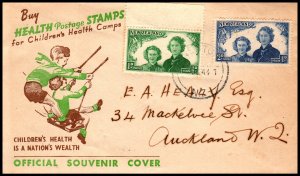 New Zealand B24-B25 Pen FDC