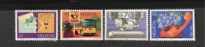 Switzerland 1980 #687-90, MNH, CV $4.90