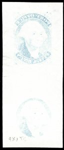 MALACK 9x1E1a SUPERB, Dull Blue, Die on India,  Fres..MORE.. gg1069