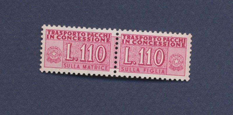 ITALY - Scott QY10 pair   - MNH --c
