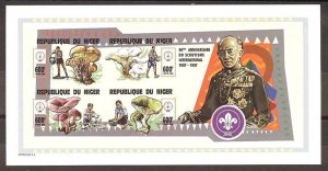 1998 Niger Scouts fungi mushrooms BadenPowell ms IMP