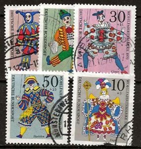 Dime Auction. Germany b463-b467 u