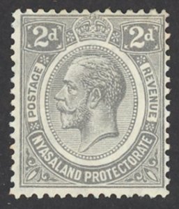 Nyasaland Protectorate Sc# 14 MH 1913-1919 2p King George V