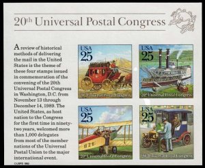 United States - Scott 2438 - Mint-Never-Hinged - Imperforate Souvenir Sheet