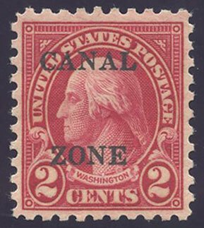 US Canal Zone Scott #97 Mint, VF/XF, Hinged