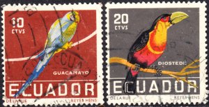 Ecuador #634-637 Used Set