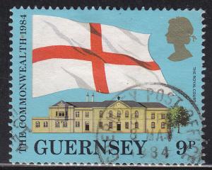 Guernsey 279  Links with the Commonwealth 1984