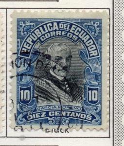 Ecuador 1911  Early Issue Fine Used 10c. 137993