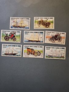 Stamps Comoro Scott #591-8 nh