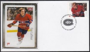 CANADA # 2944.14 GUY LAFLEUR HOCKEY STAMP on FIRST DAY COVER