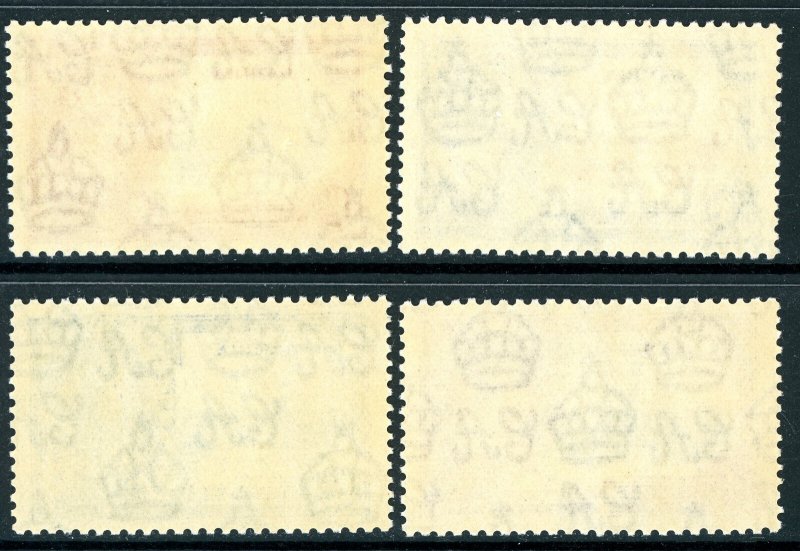 Gambia 1935 British KGV Silver Jubilee Scott #125-28 MNH U814 ⭐⭐⭐⭐⭐⭐