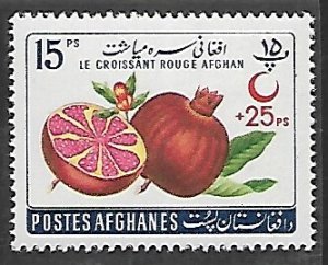 Afghanistan # B46 - Pomegranates, Surcharged - MNH.....{BLW21}