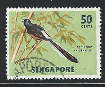 Singapore Used Scott cat.# 66