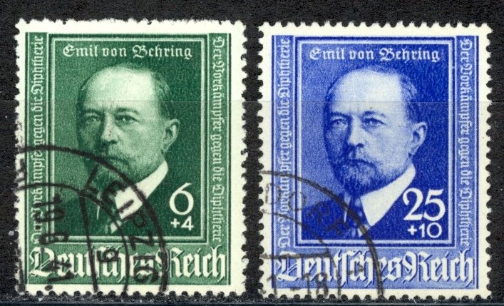 Germany Sc# B186-B187 Used (b) 1940 von Behring