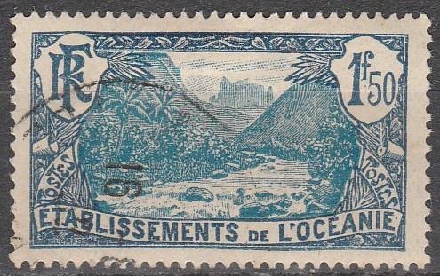 French Polynesia #52  F-VF Used CV $16.50  (A10491)