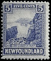 NEWFOUNDLAND   #135 MH (1)