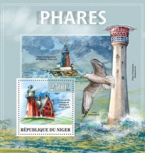 Niger - Lighthouses - Souvenir Sheet - 14A-155