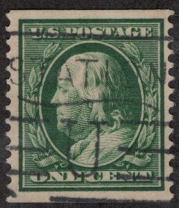 US #352 SCV $550.00 XF used, super nice wavy line cancel, large margins,  VER...