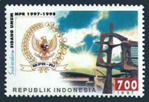 Indonesia 1732,MNH. General Session of People's Consultative Assembly,1997.