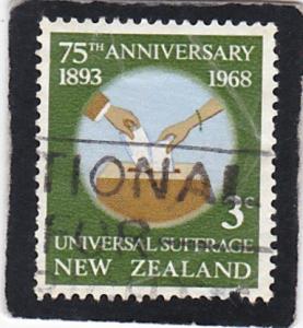 NEW ZEALAND,  #  412   used