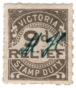 (I.B) Australia - Victoria Revenue : Relief Tax 9d