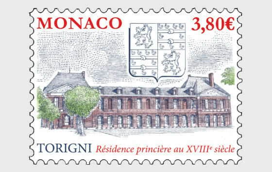 Stamps Monaco 2020. - Ancient Grimaldi Strongholds - Torigny - Mint