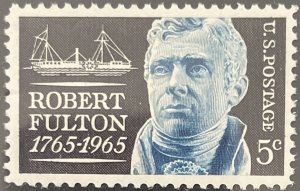 Scott #1270 1965 5¢ Robert Fulton MNH OG VF/XF